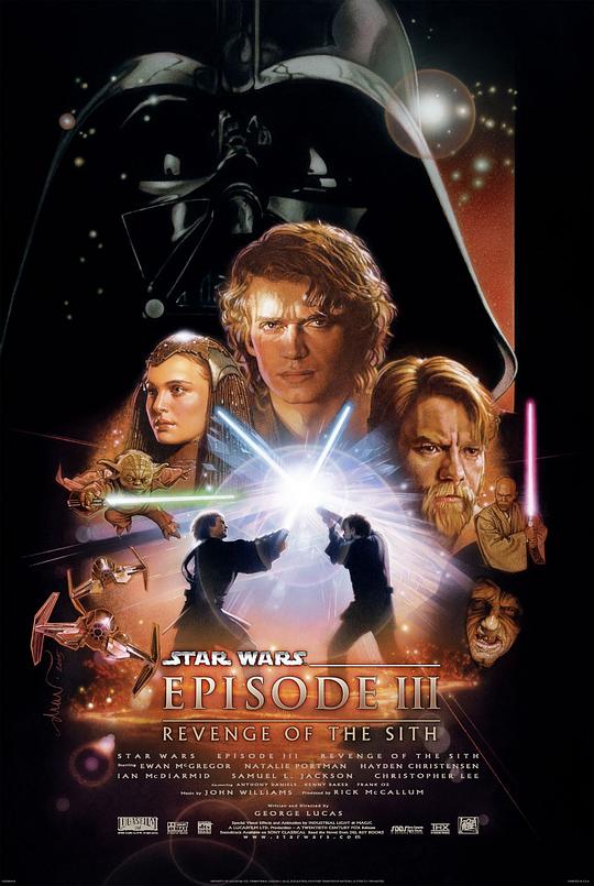 星球大战前传3：西斯的反击 Star Wars: Episode III - Revenge of the Sith (2005) / 星球大战前传III：黑帝君临(港) / 星际大战三部曲：西斯大帝的复仇(台) / 星球大战前传3：西斯的复仇 / 星球大战第三集：西斯的复仇 / 星战前传之西斯的复仇