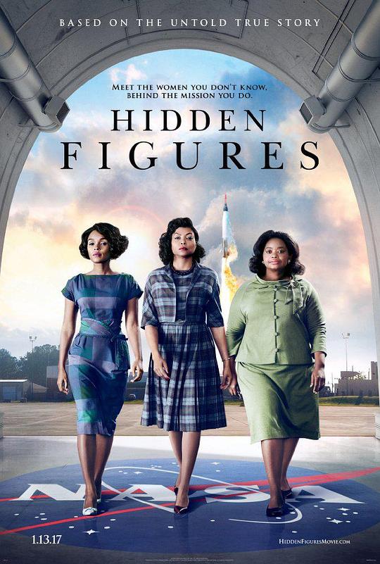 隐藏人物 Hidden Figures (2016) / NASA无名英雌(港) / 关键少数(台)