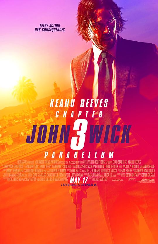 疾速追杀3 John Wick: Chapter 3 - Parabellum (2019) / 杀神John Wick 3(港) / 捍卫任务3：全面开战(台) / 疾速备战 / 疾速逃亡 / 极速追杀：第三章 / 约翰·威克3 / 还我狗命3(豆友译名) / Alpha Cop / John Wick 3: Parabellum