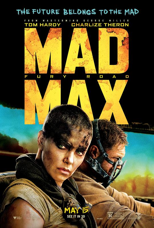 疯狂的麦克斯4：狂暴之路 Mad Max: Fury Road (2015) / 末日先锋：战甲飞车(港) / 疯狂麦斯：愤怒道(台) / 冲锋飞车队4 / 迷雾追魂手4 / 冲锋追魂手4 / 疯狂麦克斯4 / 疯狂迈斯：怒途 / Mad Max 4: Fury Road